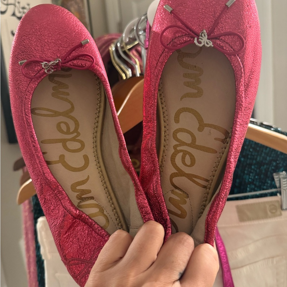 Sam Edelman Fuchsia Ballet Flats
